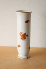 Lefton 24K Gold Painted White Porcelain Vase