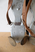 Vintage Flying Ace Bear Cat De Luxe Metal Roller Skates