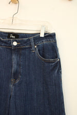 Denim By Laura Wide Leg Dark Wash Jeans | 13/31