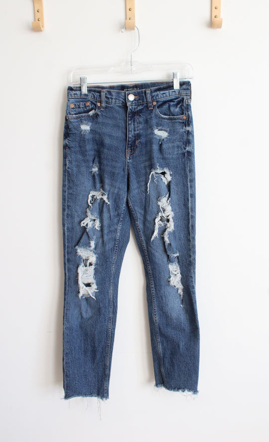 Aeropostale Distressed Mom Jean | 0
