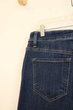 Denim By Laura Wide Leg Dark Wash Jeans | 13/31
