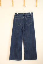 Denim By Laura Wide Leg Dark Wash Jeans | 13/31