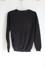 NEW Roebuck & Co. Girl Power Black Sweater