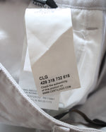 Versace Light Gray Gold Button Cargo Jeans | 29