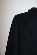 Pendleton Vintage Black Wool Cropped Jacket | M Petite