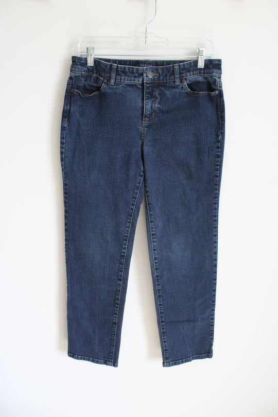 Talbots Simply Flattering 5-Pocket Straight Fit Jeans | 8 Petite