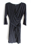NEW Talbots Black Wrap Dress | M Petite
