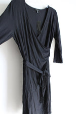 NEW Talbots Black Wrap Dress | M Petite