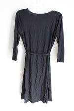 NEW Talbots Black Wrap Dress | M Petite