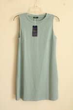 NEW Sampeel Light Teal Supersoft Sleeveless Tank Dress | S