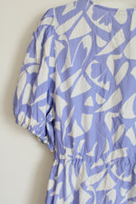 A New Day Blue White Floral Dress | L