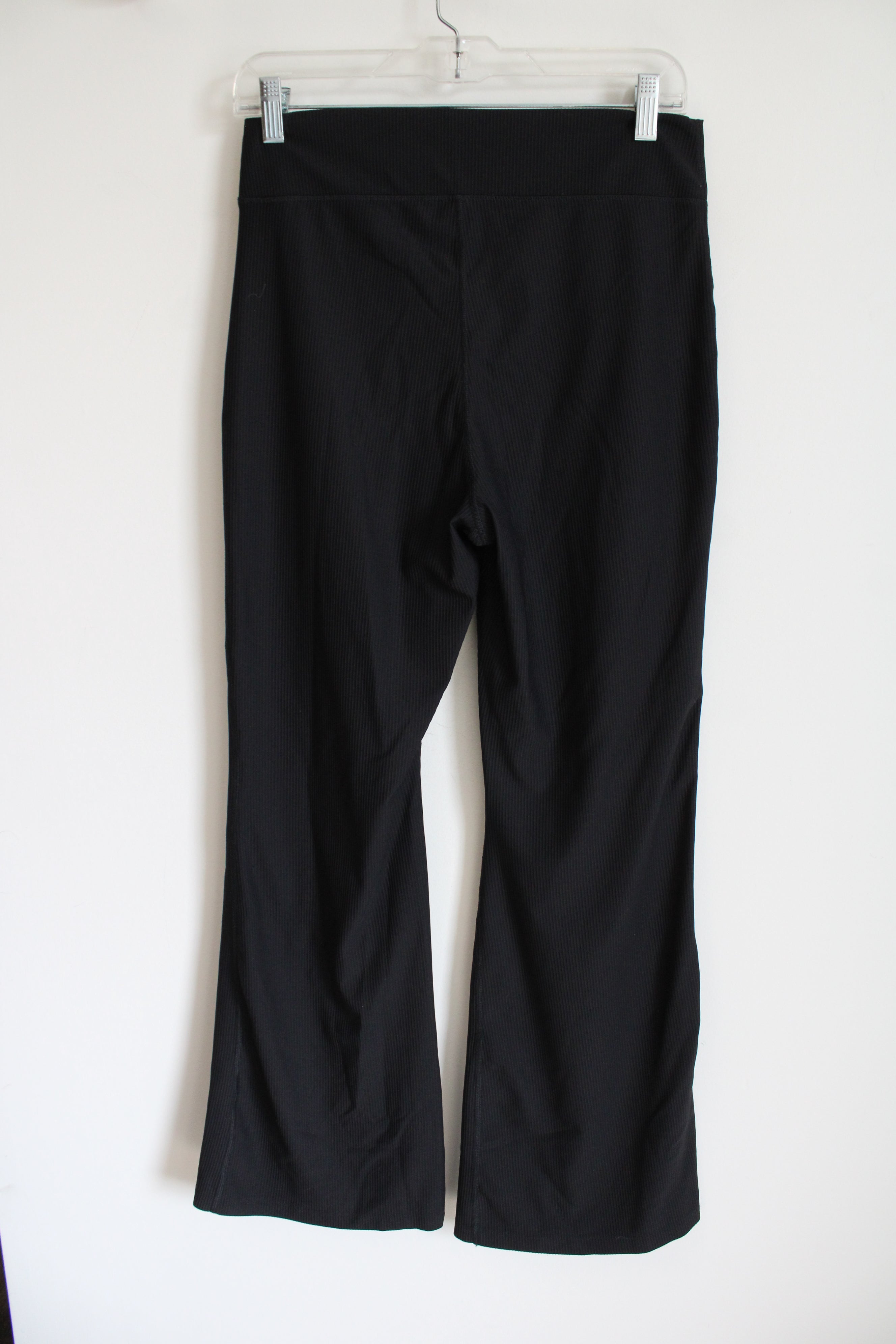 Old Navy Black Ribbed Wide Leg Pant | L