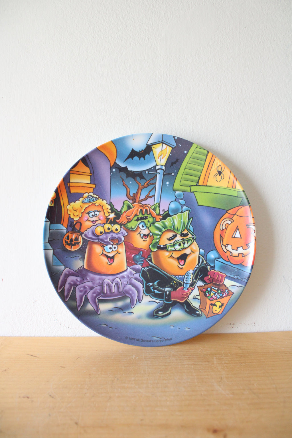 Vintage McDonald's 1997 Halloween McNuggets Plate