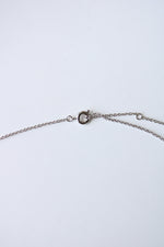 Cubic Zirconia Brown Gemstone & Diamond Edged Heart Pendant Necklace