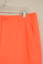 NEW Under Armour Neon Orange Golf Shorts | 36