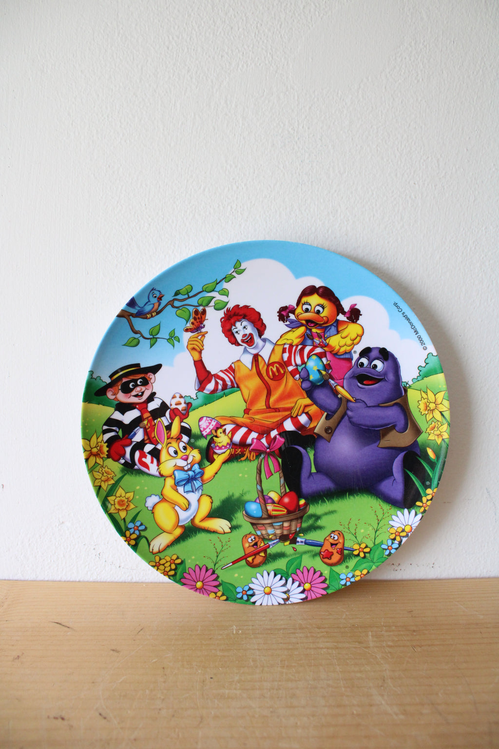 Vintage McDonald's 2000 Easter Plate