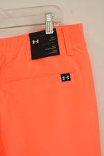 NEW Under Armour Neon Orange Golf Shorts | 36