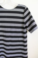 Gap Black & White Striped Dress | M