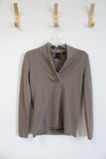 Saks Fifth Avenue Brown Cashmere Sweater | M