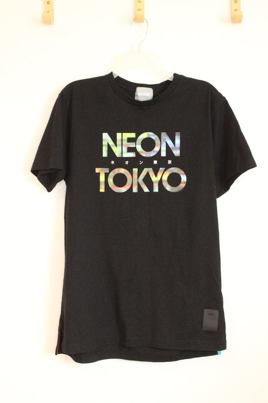 Asics Tiger Neon Black Tokyo T-Shirt | L