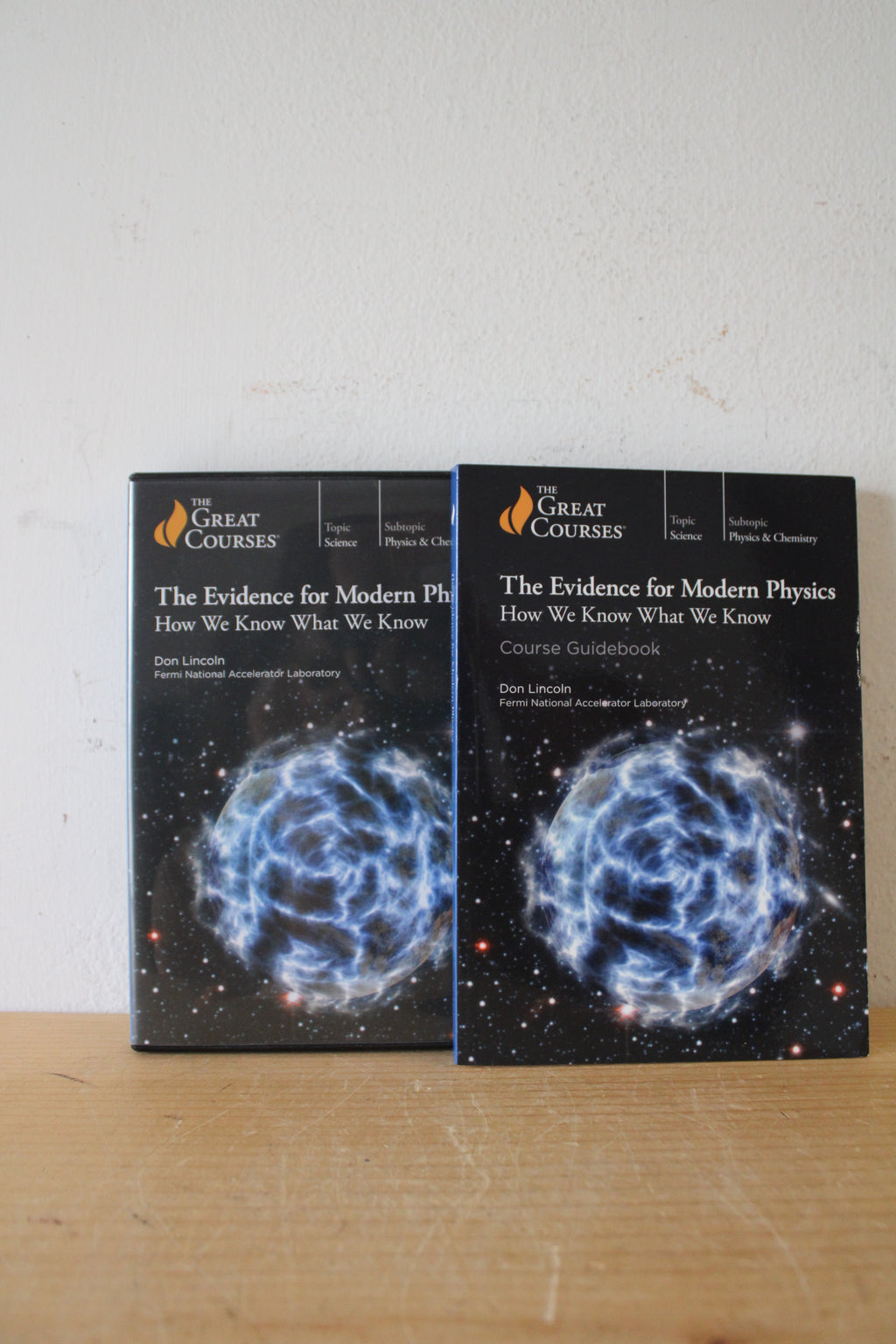 The Evidence For Modern Physics: How We Know What We Know By Don Lincoln Course Guidebook & DVD Set