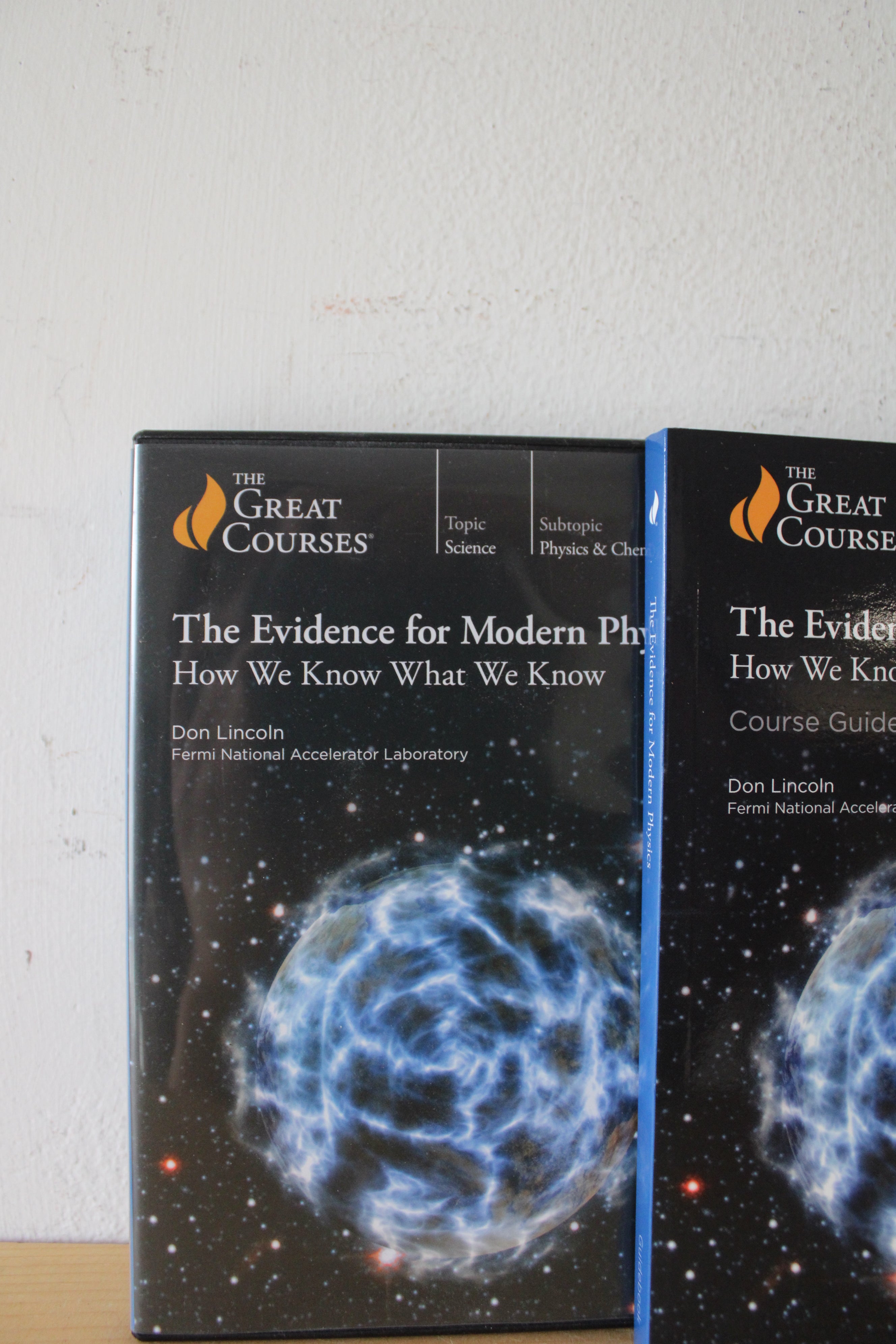 The Evidence For Modern Physics: How We Know What We Know By Don Lincoln Course Guidebook & DVD Set