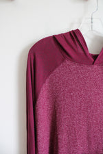 Justice Maroon Lightweight Hoodie | Youth 20+