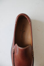 Cole Haan Brown Leather Slip-On Loafers | Size 7.5