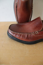 Cole Haan Brown Leather Slip-On Loafers | Size 7.5