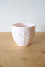 Jeanette Shell Pink Milk Glass Punch Cup