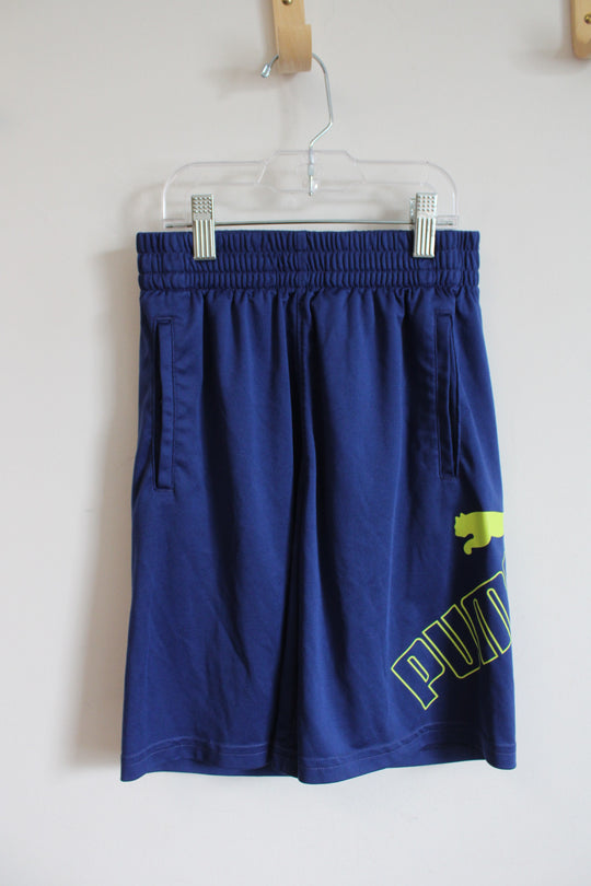 Puma Navy Athletic Shirt | Youth 8