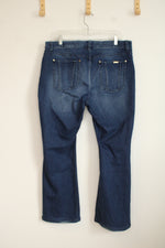 Jennifer Lopez Dark Wash Bootcut Jeans | 16 Short