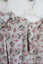 Vintage Sarah Elizabeth Floral Top & Dress Set | 14