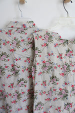 Vintage Sarah Elizabeth Floral Top & Dress Set | 14
