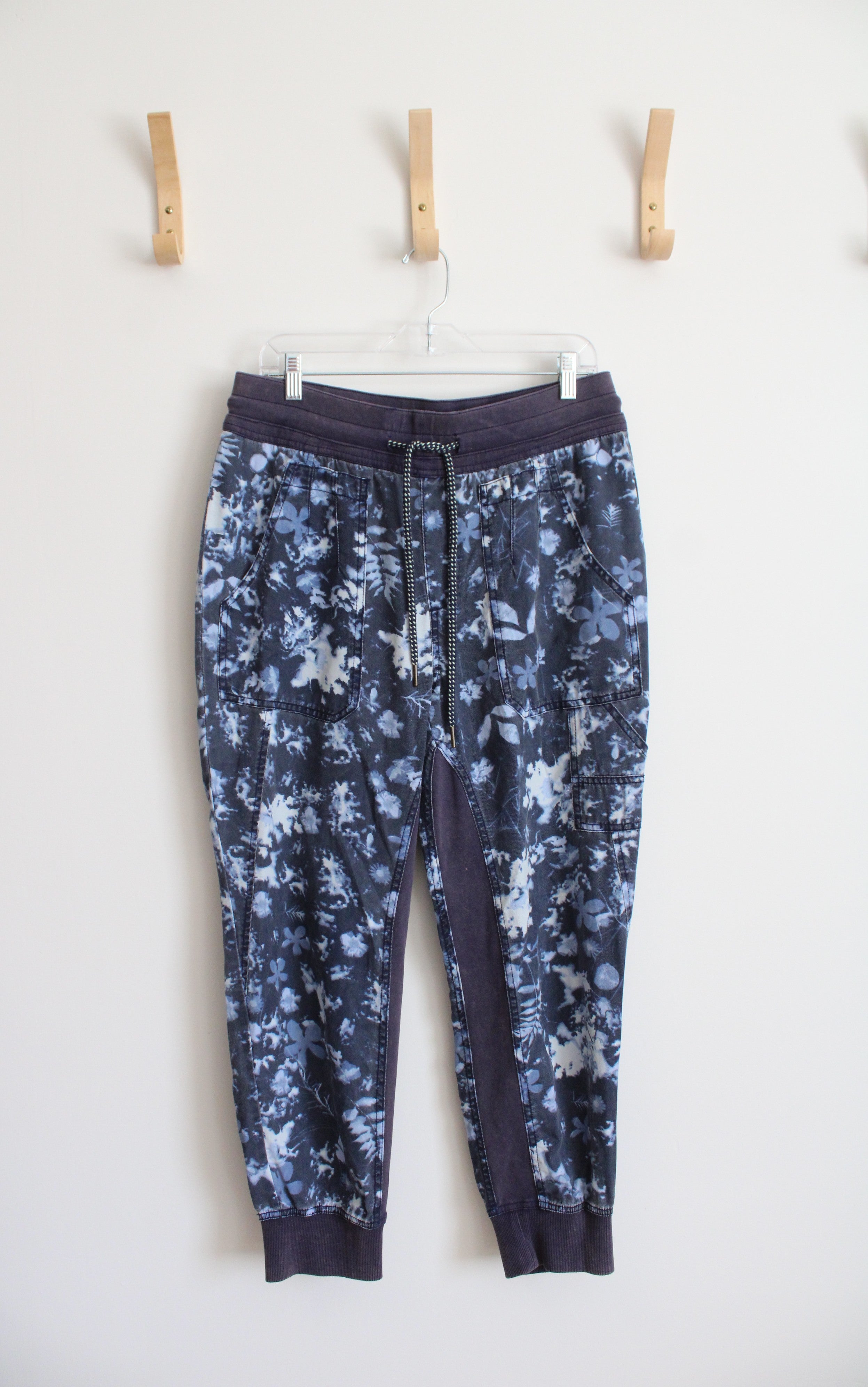 Anthropologie Blue Floral The Nomad Jogger Pants | M