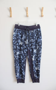 Anthropologie Blue Floral The Nomad Jogger Pants | M