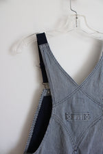 NEW Duluth Trading Co. Rootstock Gardening Blue & White Striped Short Overalls | XS