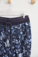Anthropologie Blue Floral The Nomad Jogger Pants | M