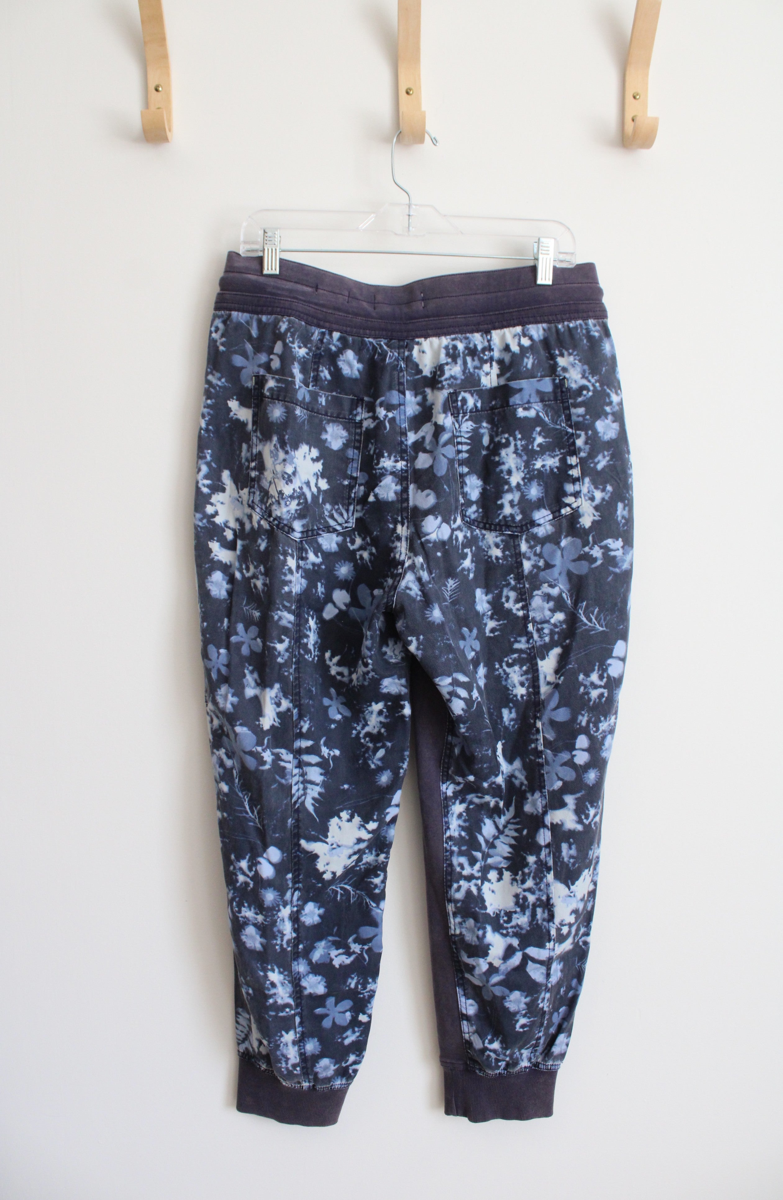 Anthropologie Blue Floral The Nomad Jogger Pants | M