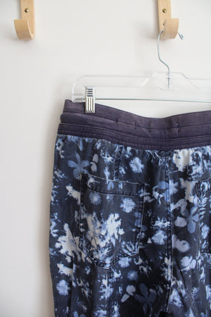 Anthropologie Blue Floral The Nomad Jogger Pants | M