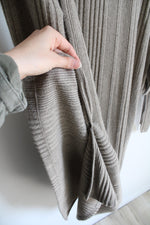 NEW Harper 241 Tan Ribbed Dress | L