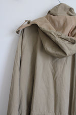 Woolrich Vintage Tan Cotton Barn Coat Jacket | L