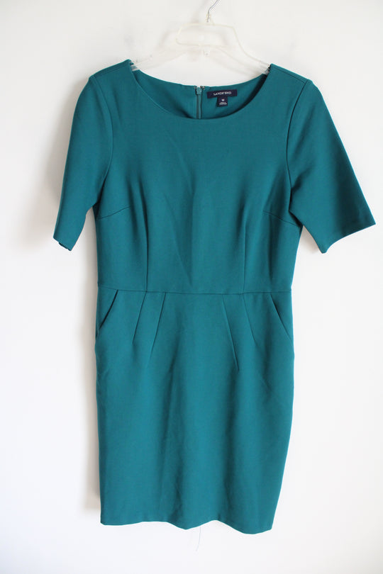 Lands' End Teal Dress | 10