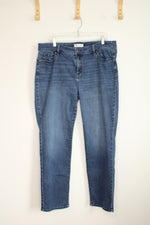 Lane Bryant Signature Fit Mid Rise Straight Jeans | 18