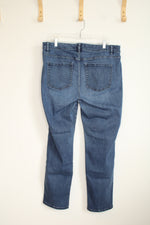 Lane Bryant Signature Fit Mid Rise Straight Jeans | 18