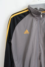 Adidas Gray & Yellow Pittsburgh Pirates Jacket | Youth M (10/12)