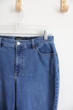 Susan Graver Jeans Straight Leg Jeans | 8