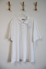 NEW Tehama Hang 'Em Dry White Polo Shirt | XXL