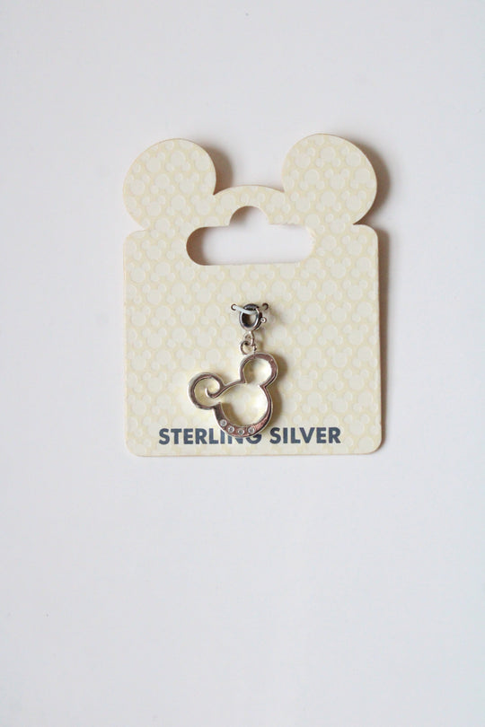 NEW Mickey Mouse Sterling Silver Charm