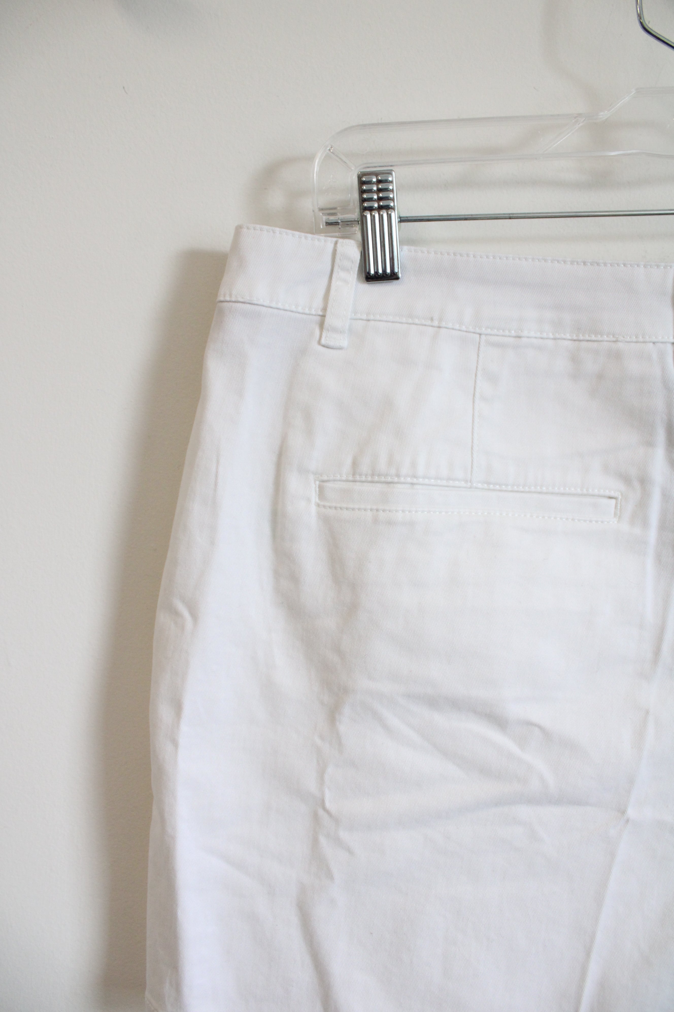 J.Crew White Pleated Shorts | 8